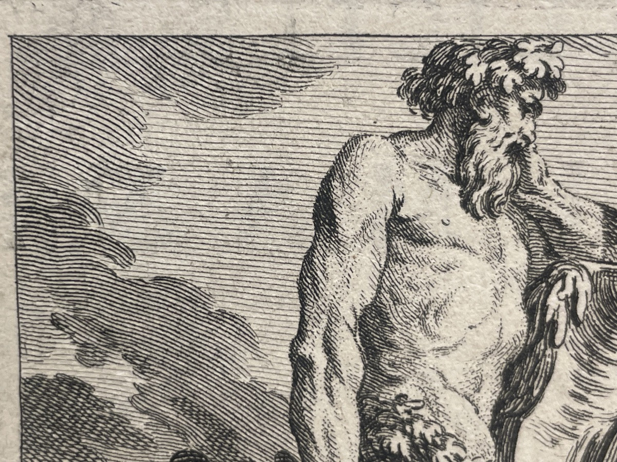 Armoiries royales du Danemark, Ordre de l’Éléphant, gravure XVIIe siècle  -photo-4