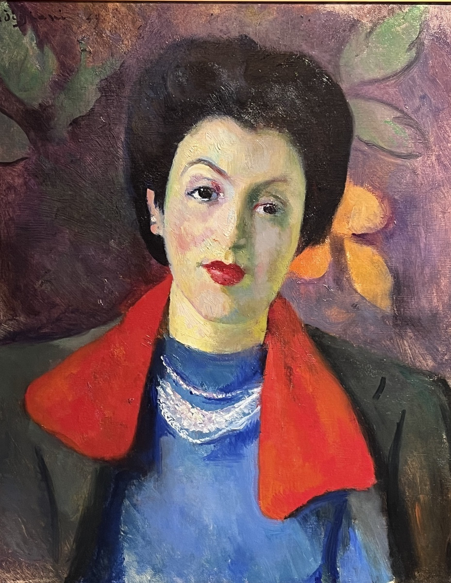 E. Gordigiani, Portrait Of Lina Bietoletti, Florence 1949, Oil On Canvas-photo-7