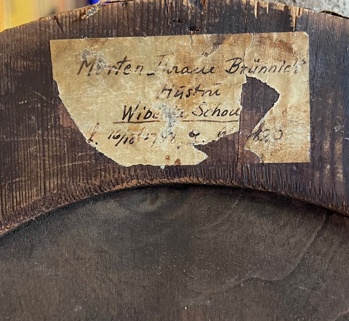 Portrait présumé de l’épouse du zoologiste danois Morten Thrane Brünnich, v. 1780-photo-3