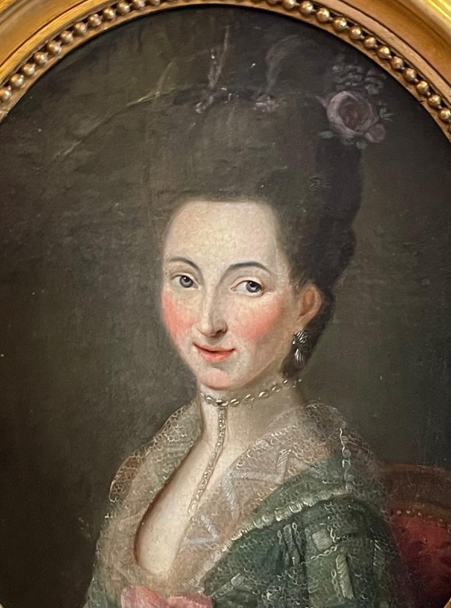 Portrait présumé de l’épouse du zoologiste danois Morten Thrane Brünnich, v. 1780-photo-2