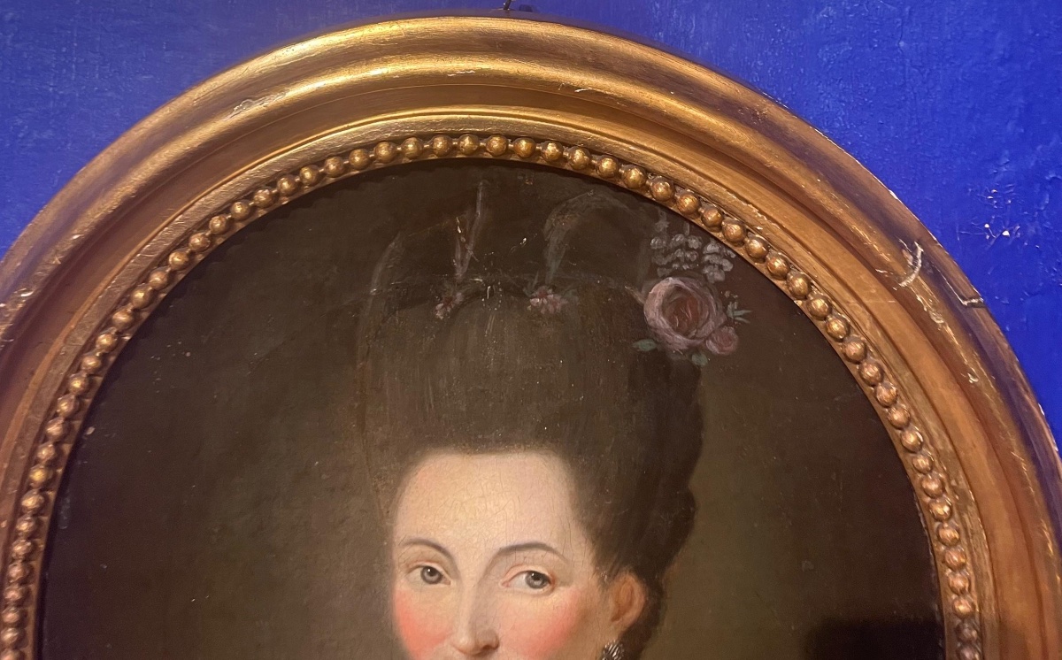 Portrait présumé de l’épouse du zoologiste danois Morten Thrane Brünnich, v. 1780-photo-4