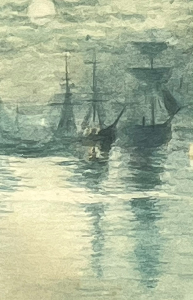 Venice, View Of The Lagoon With Santa Maria Della Salute And Sailing Ships, Pierre Leconte (1894–1946)-photo-6