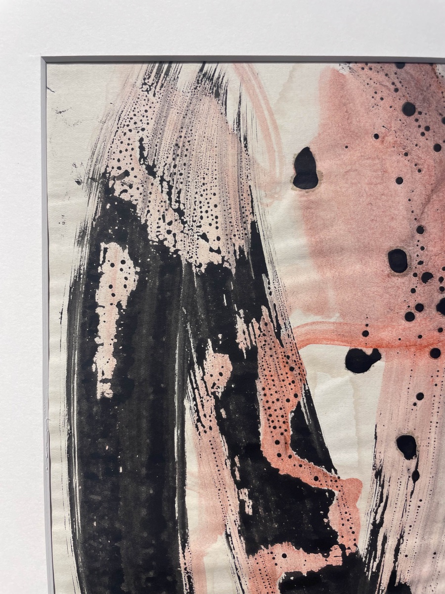 Anja Decker (1908–1995), Abstract Composition On Paper, German Art Informel, Circa 1950–1965  -photo-3