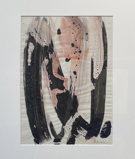 Anja Decker (1908–1995), Abstract Composition On Paper, German Art Informel, Circa 1950–1965  