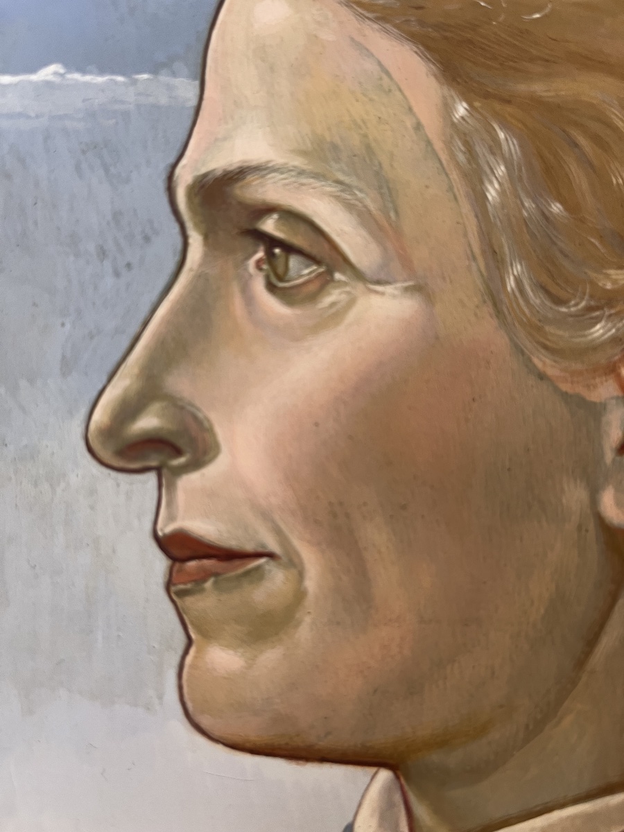 Épouse du faussaire siennois Icilio Joni, portrait par son fils Fiorenzo, daté de 1942-photo-6