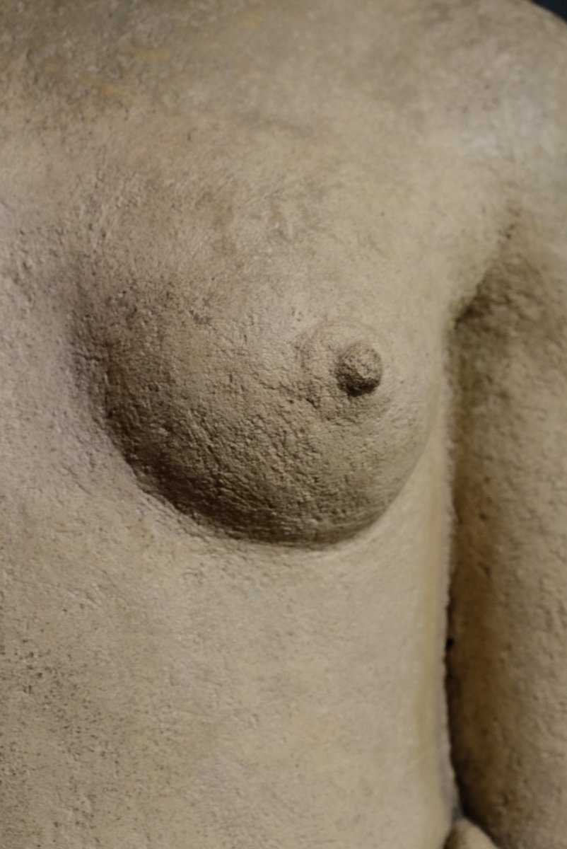 Giorgio Rossi (1892–1963) Femme aux mains croisées, vers 1930 Terre cuite-photo-7