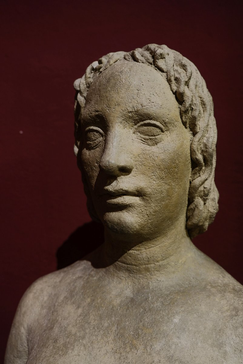 Giorgio Rossi (1892–1963) Femme aux mains croisées, vers 1930 Terre cuite-photo-8