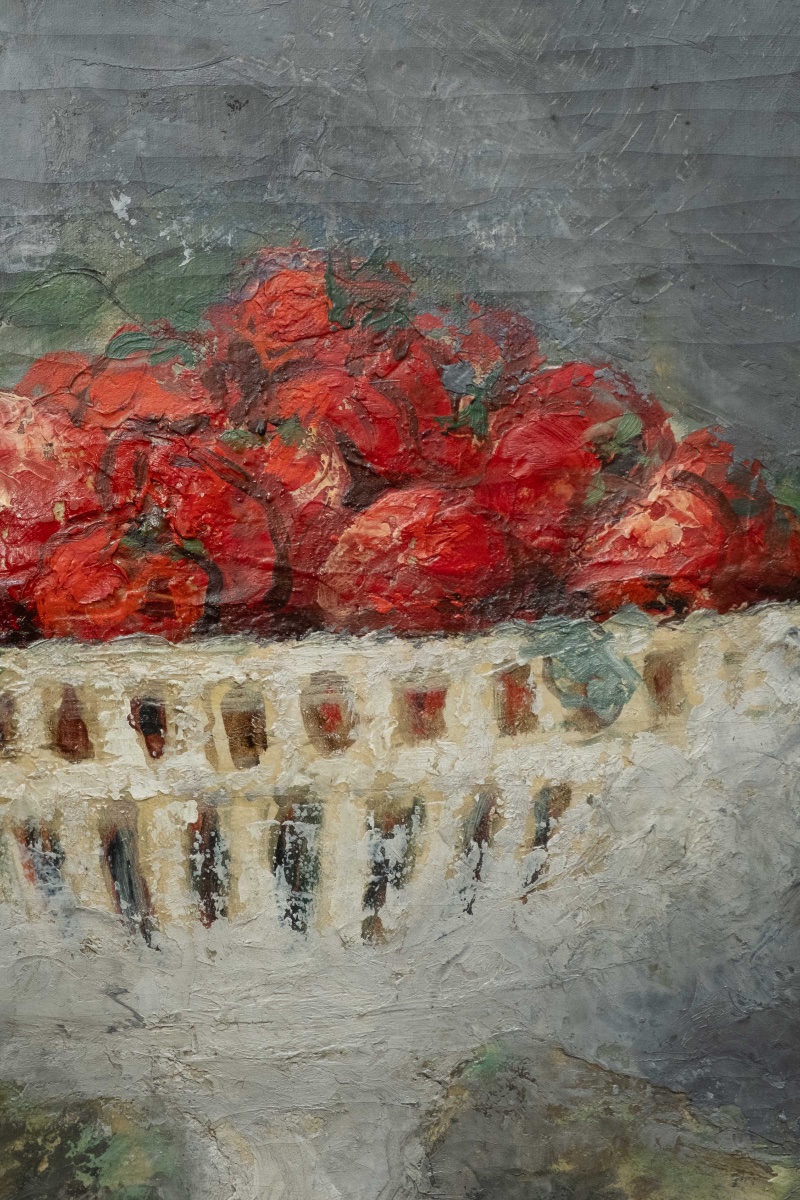 Henry Déziré (1878–1965) – Still Life With Strawberries And Flowers, Signed Circa 1930  -photo-4