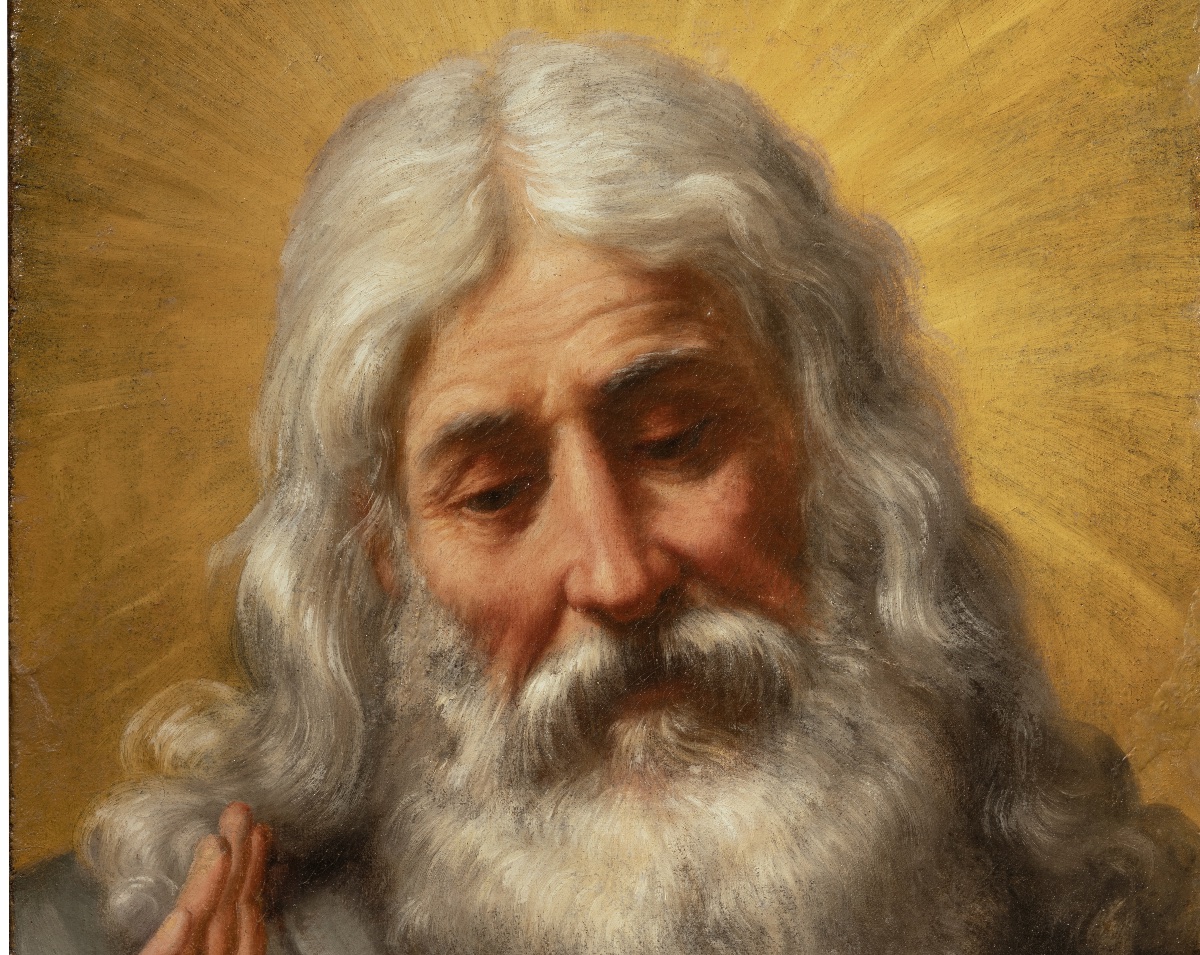Matteo Rosselli – God The Father Blessing, Florentine School, 17th Century-photo-2