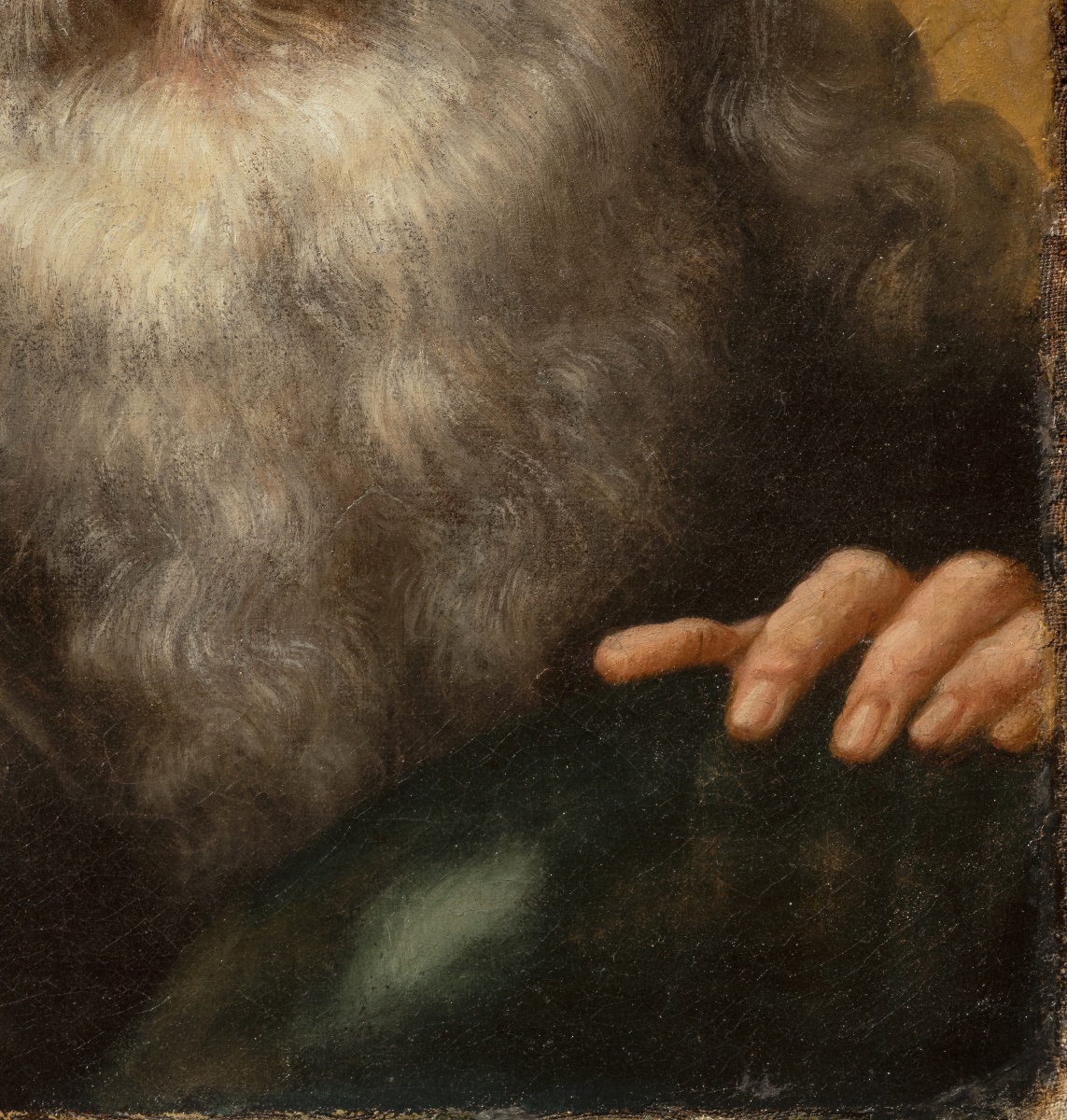 Matteo Rosselli – God The Father Blessing, Florentine School, 17th Century-photo-4