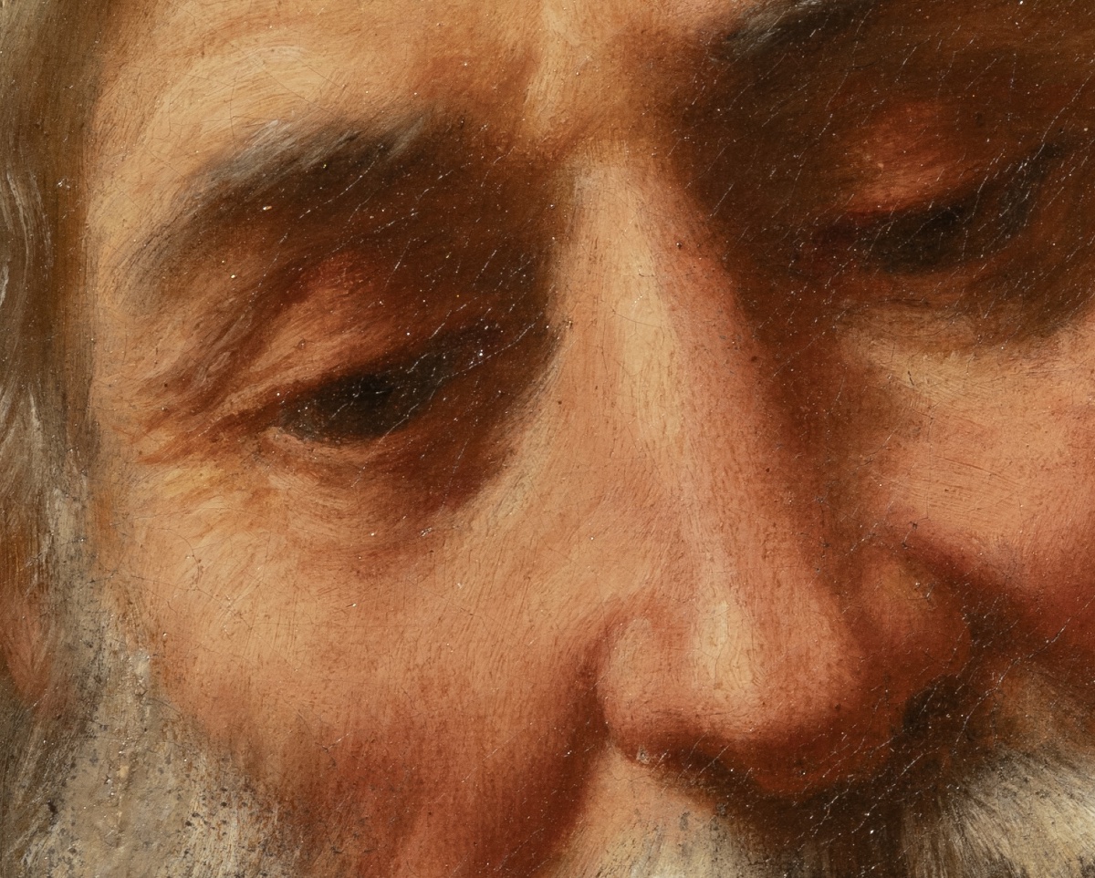 Matteo Rosselli – God The Father Blessing, Florentine School, 17th Century-photo-4