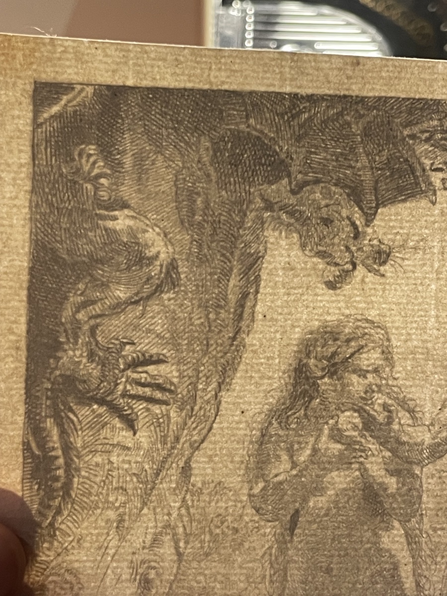Rembrandt – Adam And Eve, Etching By Pierre-françois Basan, 18th Century-photo-7
