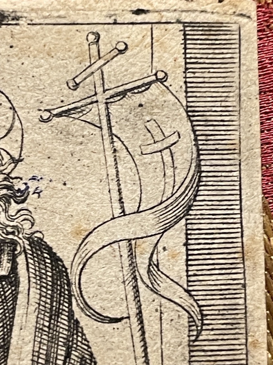 Marcantonio Raimondi, Salvator Mundi, gravure au burin, collection Böhm XVIe siècle -photo-7
