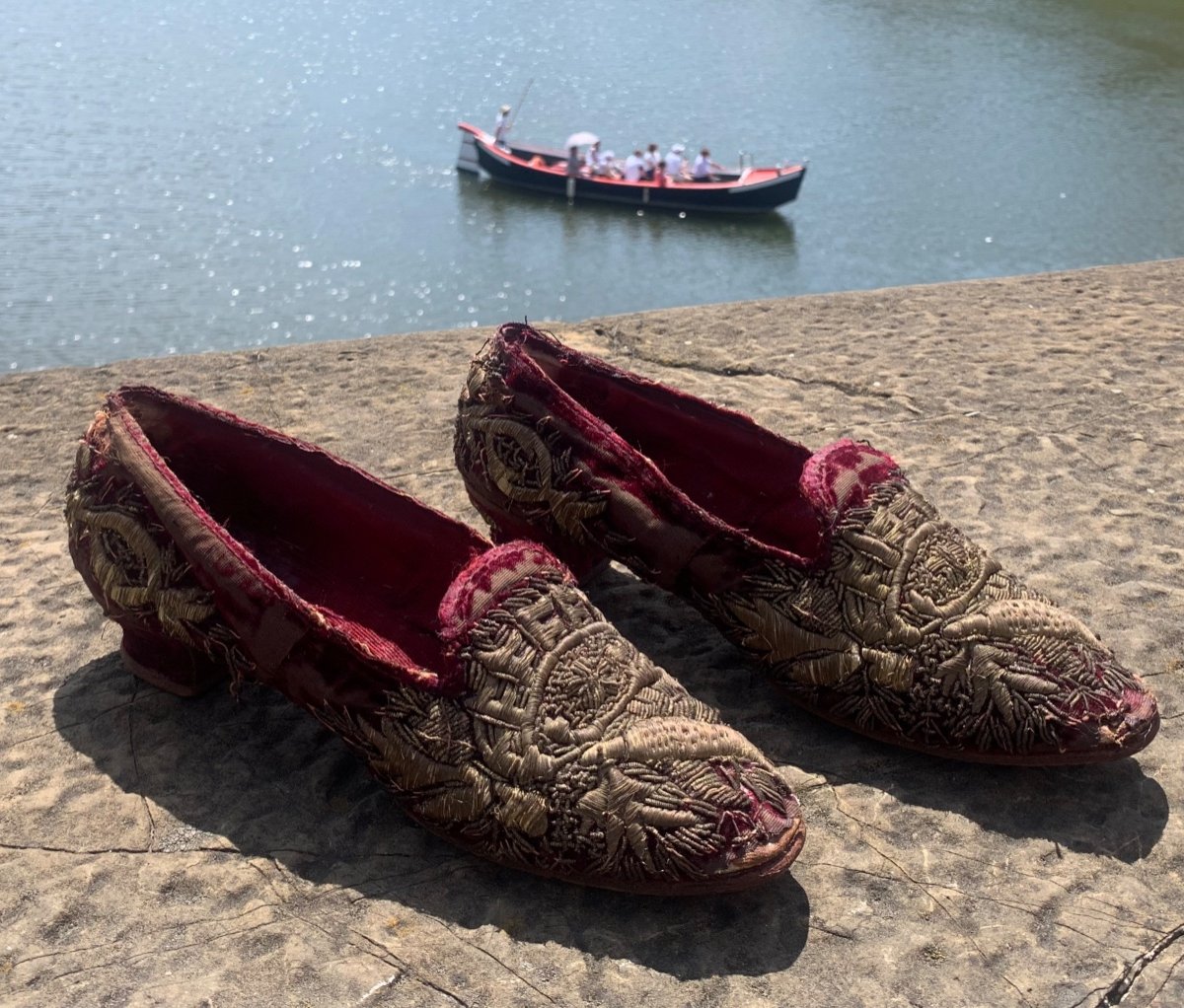 Ottoman Empire. A Pair Of Shoes. XIX Century