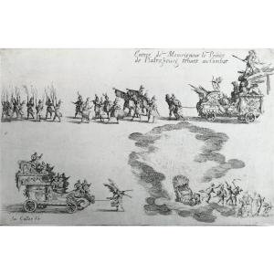 Jacques Callot, Entrée du Prince de Pfaltzbourg, spectacle de cour à Nancy, 1627 