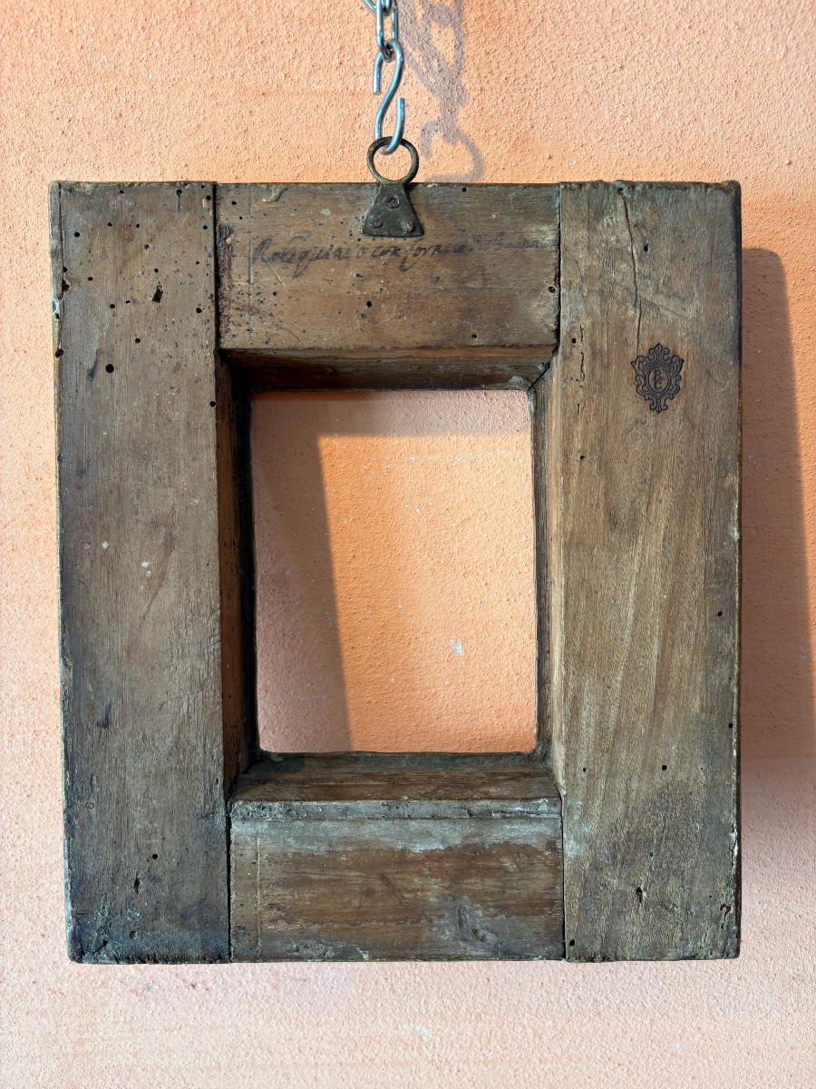 Petit cadre à cassette dorée et bulinata-photo-4