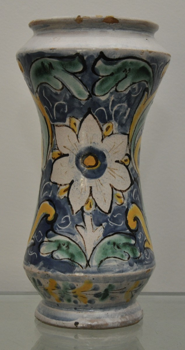 Albarello en majolique de Caltagirone-photo-2