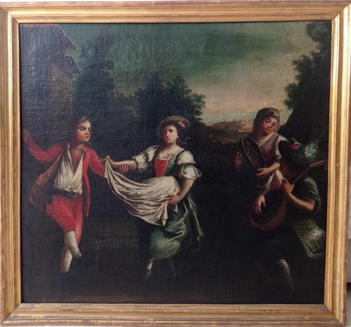 Neapolitan School, Dance Scene, 18th Century