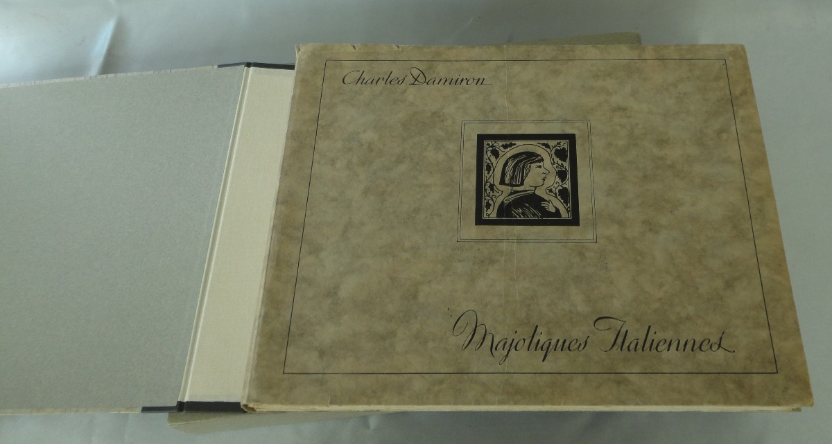 Majoliques italiennes Damiron Charles Mr et Me Barry, éditeurs d'art., Lyon, 1944