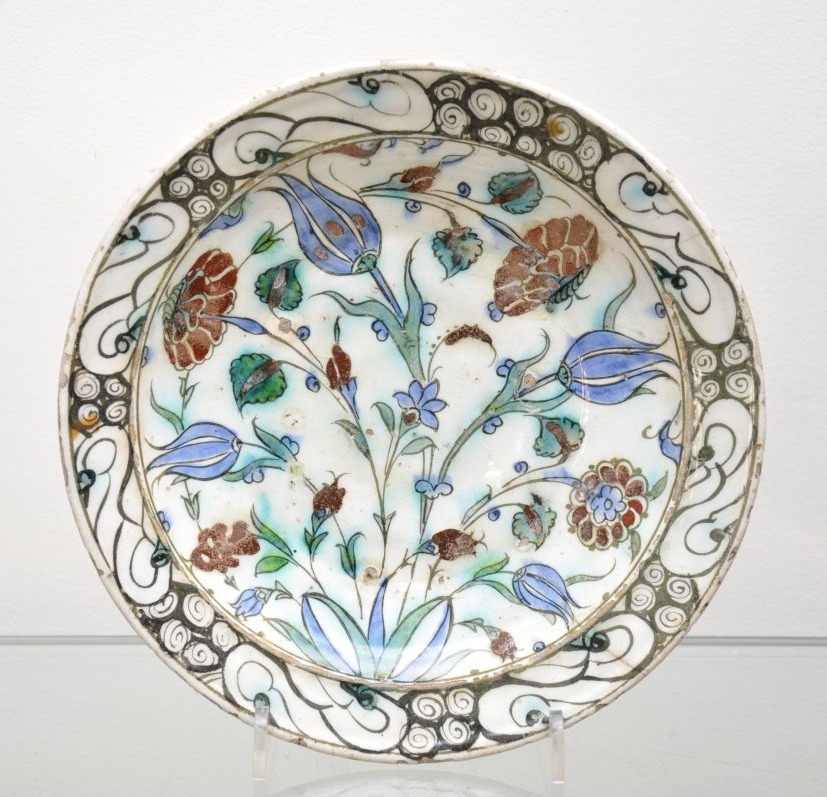Iznik Majolica Plate