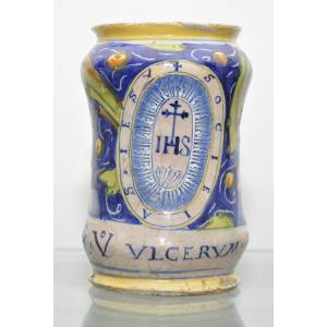 Albarello In Majolica Of Venice