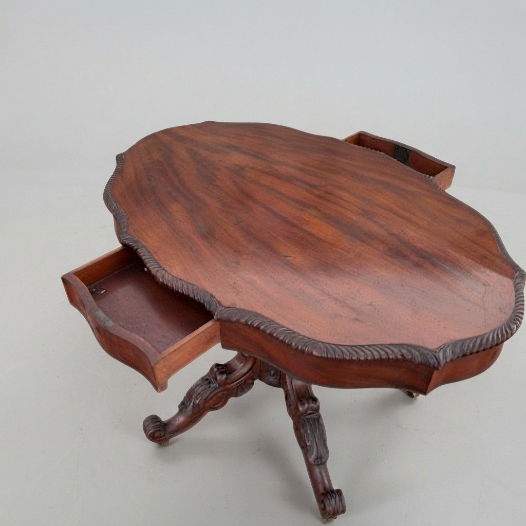 Gueridon Table Charles X Period-photo-4