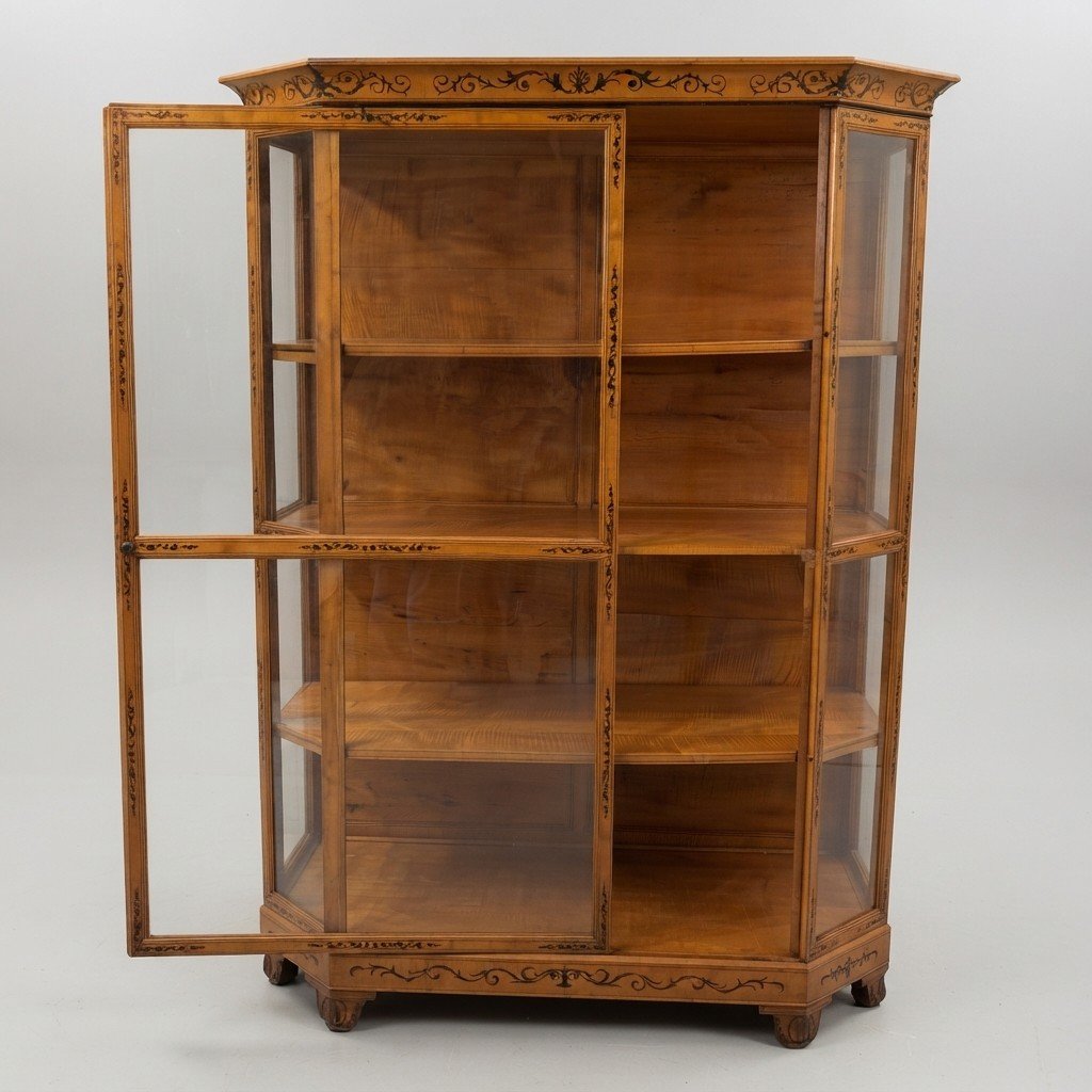 Vitrine Charles X Sicilienne-photo-2