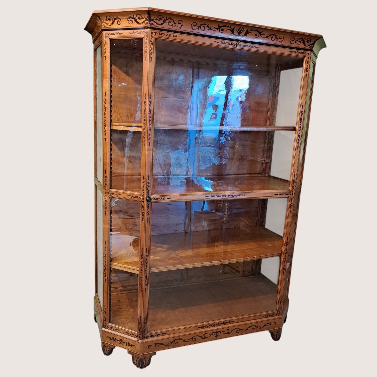 Vitrine Charles X Sicilienne-photo-3