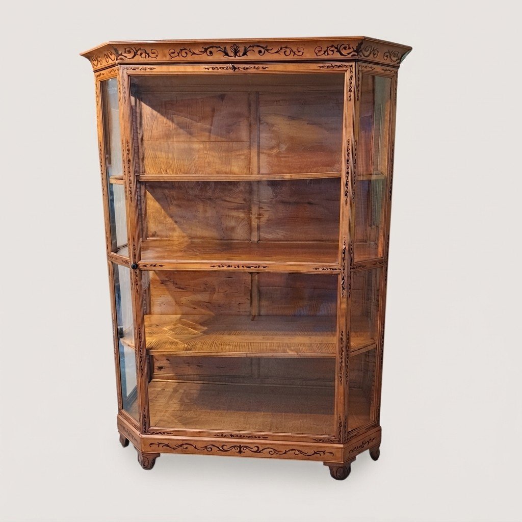 Vitrine Charles X Sicilienne-photo-3