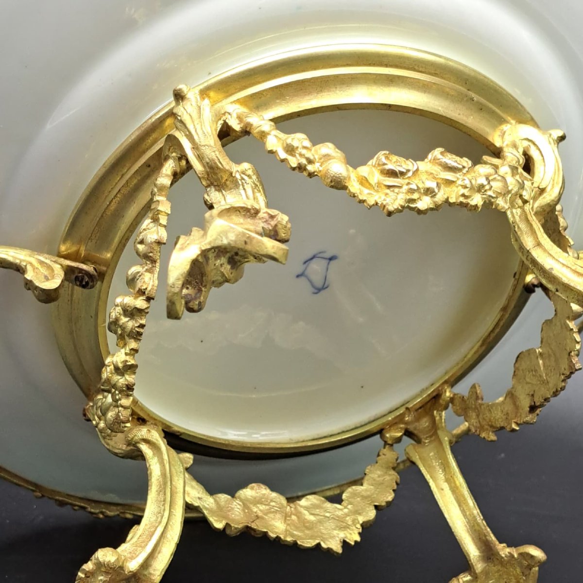 Sevres Porcelain And Gilt Bronze Centerpiece, 19th Century, Napoleon III-photo-1