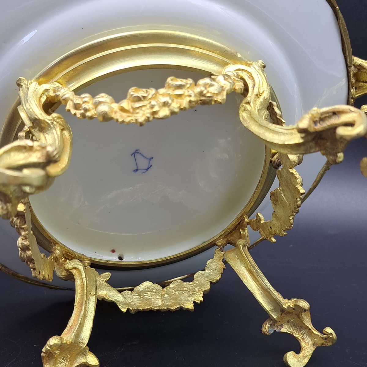 Sevres Porcelain And Gilt Bronze Centerpiece, 19th Century, Napoleon III-photo-7