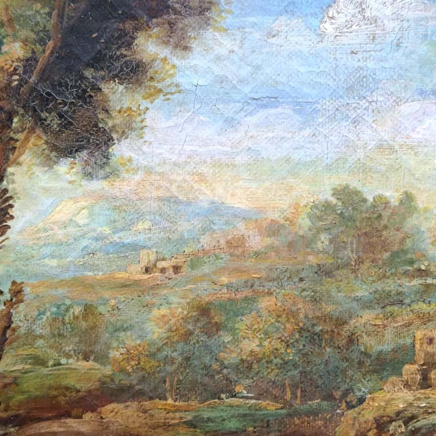 Oil Painting On Canvas By Jean-antonio Vernet 1716-1775-photo-6