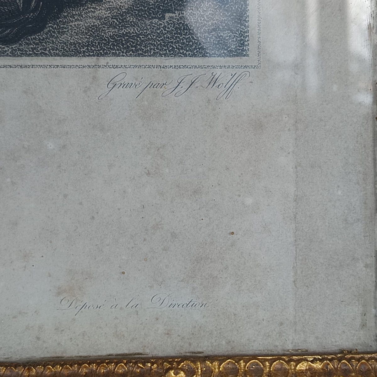 Gravure de la bataille d'Eylau d'après Carl Vernet, gravée par J.J. Wolff-photo-2