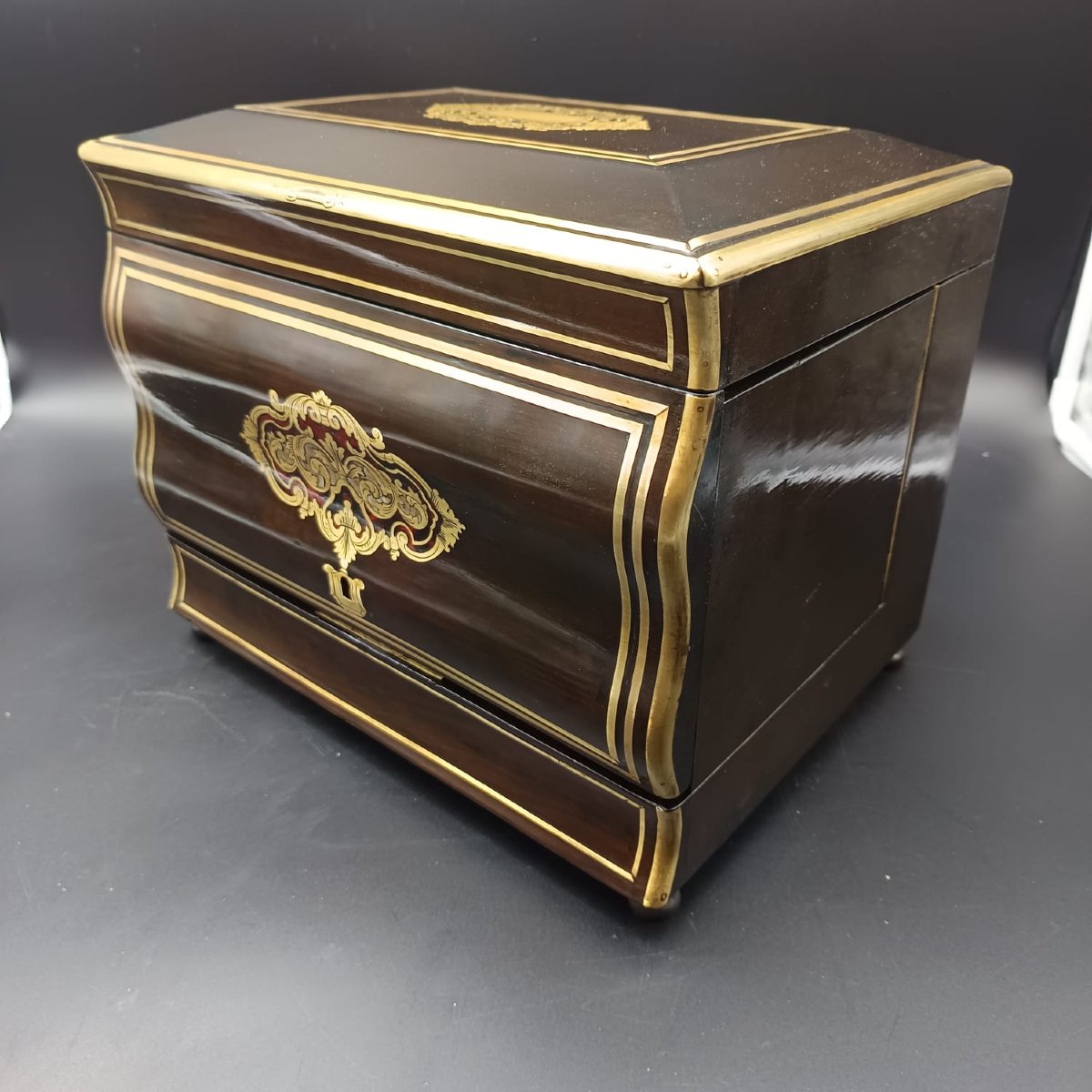 Napoleon III Period Liqueur Cabinet, Second Half Of The 19th Century-photo-6