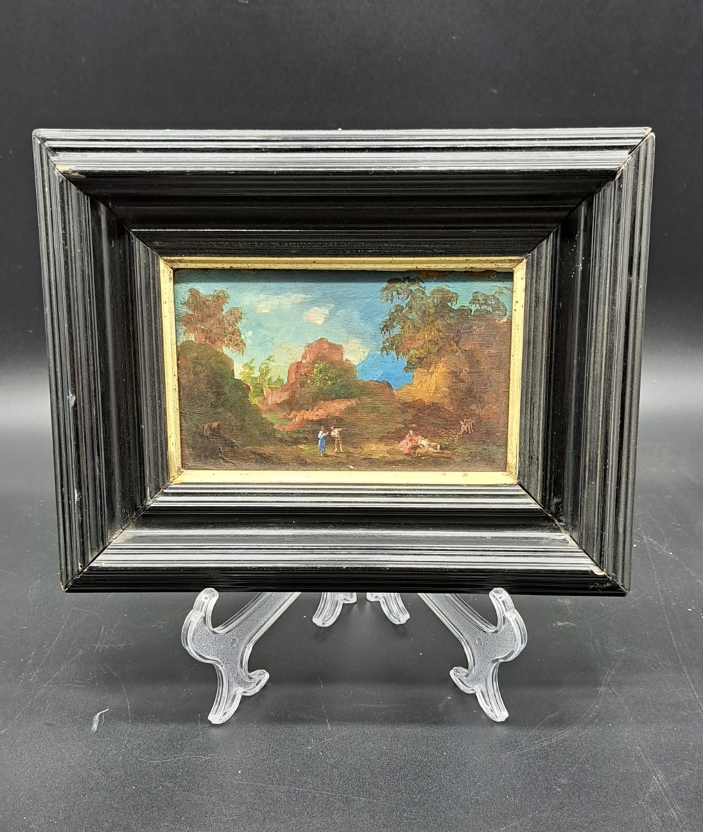 Late 18th Century Panel Painting