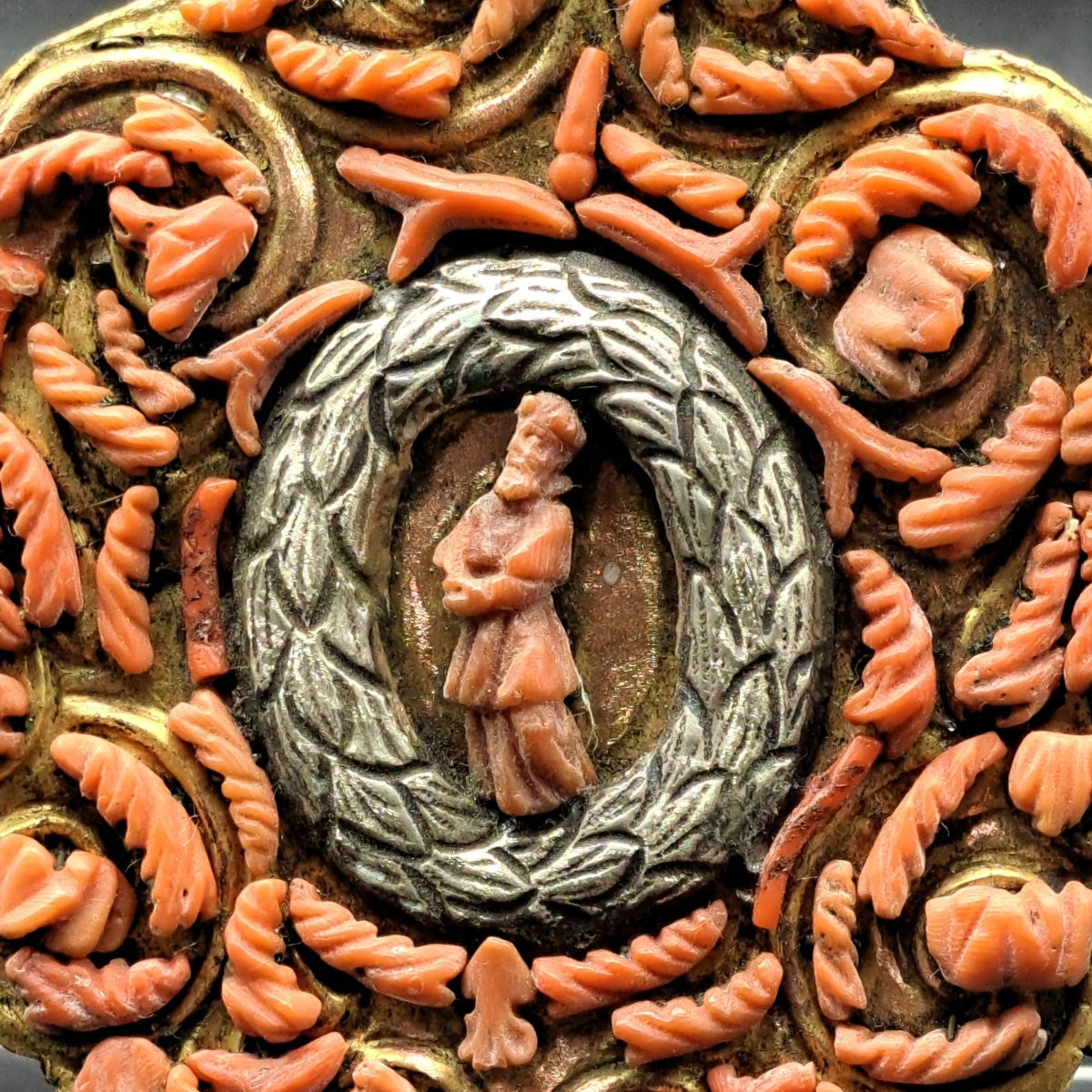 PAIRE DE PLAQUES DE DÉVOTION DE TRAPANI, FIN XVIIe/DÉBUT XVIIIe SIÈCLE-photo-2