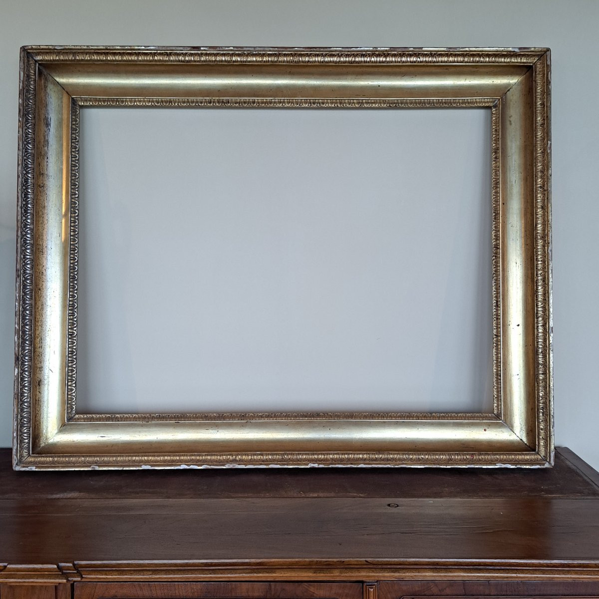 CADRE EN BOIS DORÉ, SICILE, FIN XVIIIe/DÉBUT XIXE SIÈCLE-photo-7