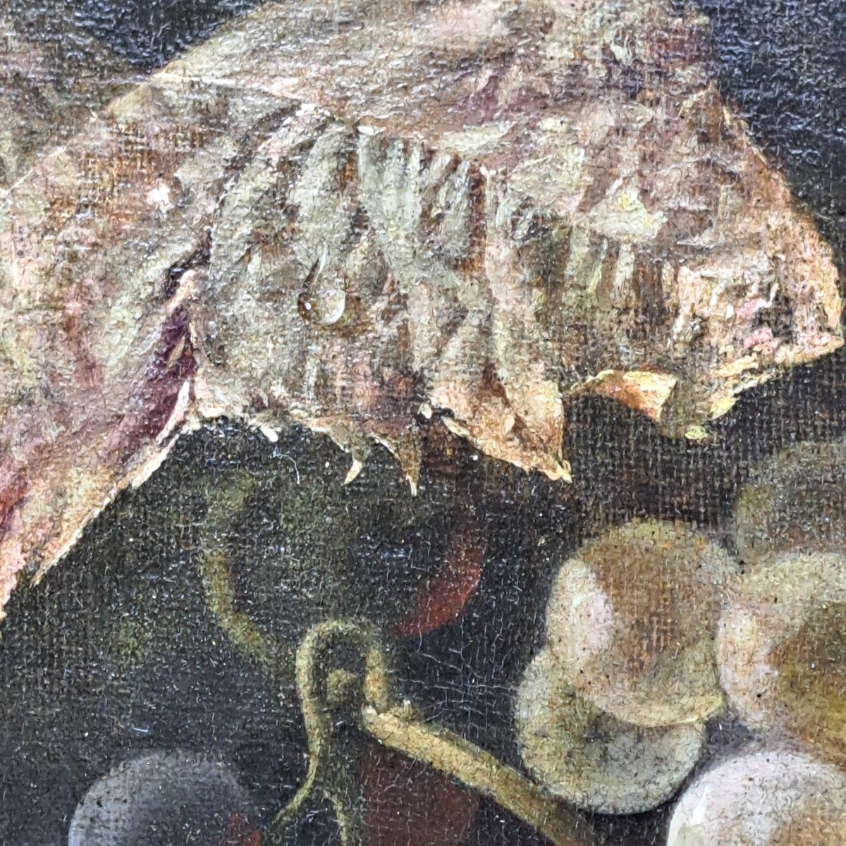 Oil On Canvas Painting By Joseph-eugene Gilbault 1848-1936-photo-2