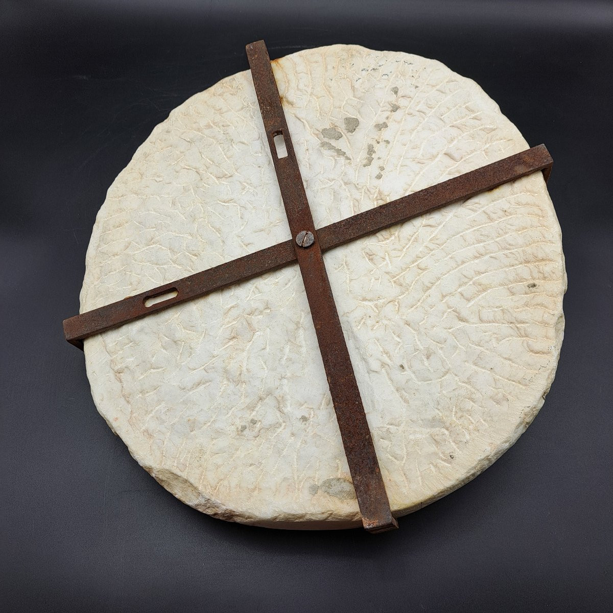 19th Century Rosolino Barbera Marble Bas-relief "1838-1866"-photo-8