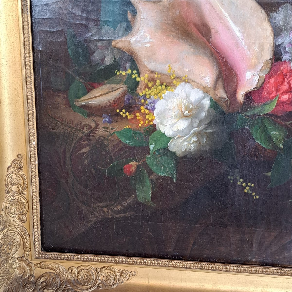 Huile sur toile de la seconde moitié du XIXe siècle, par Jules Ferdinad Médard (1855-1925)-photo-7