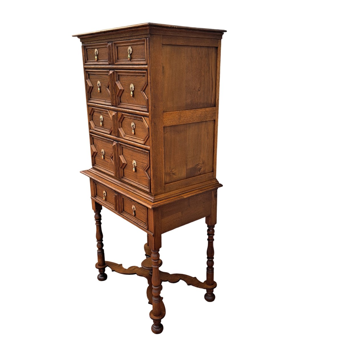 CABINET À TIROIRS, SICILE, SECONDE MOITIÉ DU XIXE SIÈCLE-photo-2