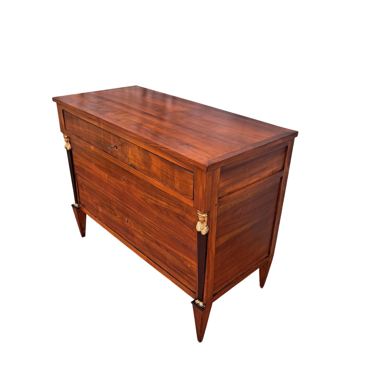 Commode Retour d'Égypte, fin XVIIIe/début XIXe siècle-photo-2