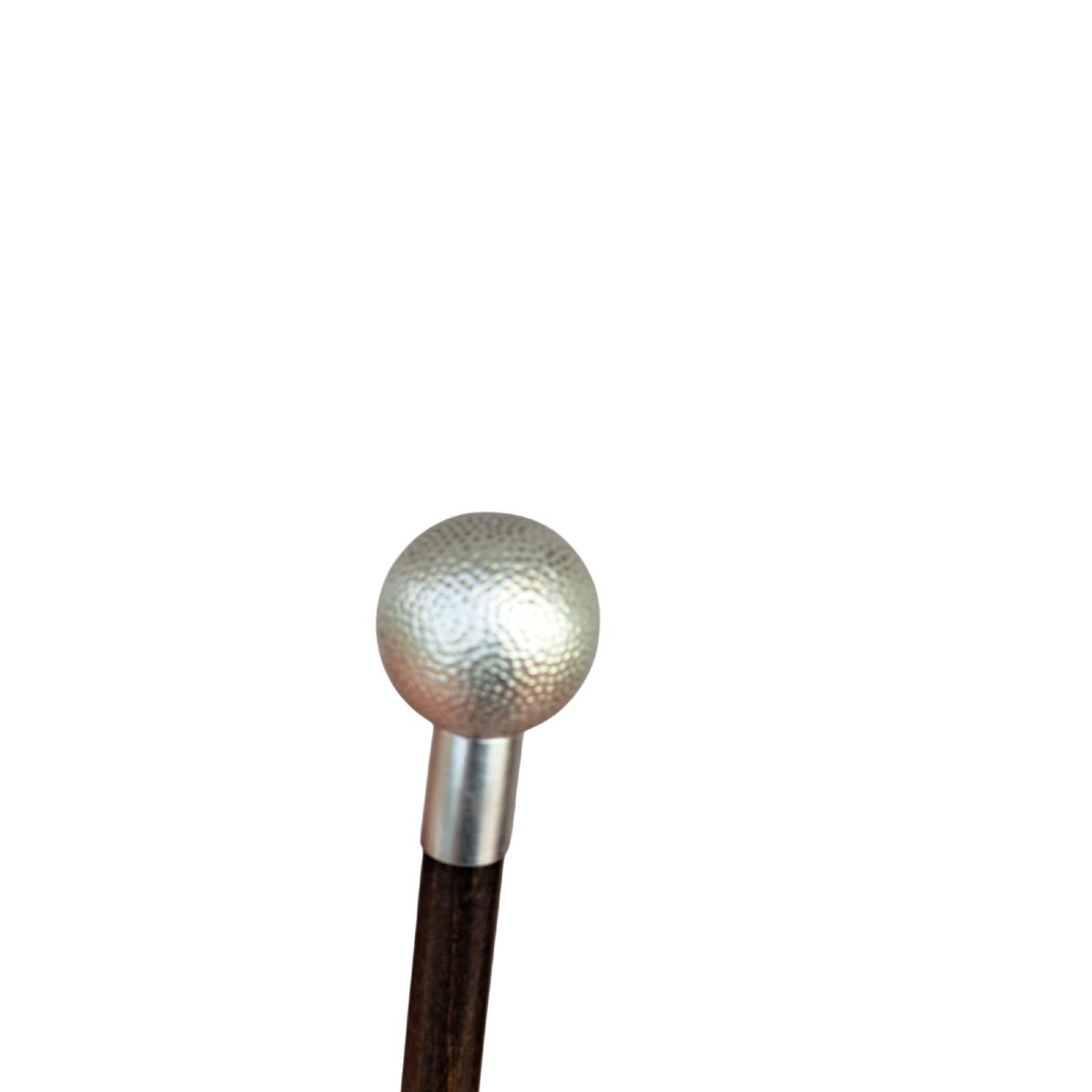 Antique Walking Stick With Silver Handle-photo-2