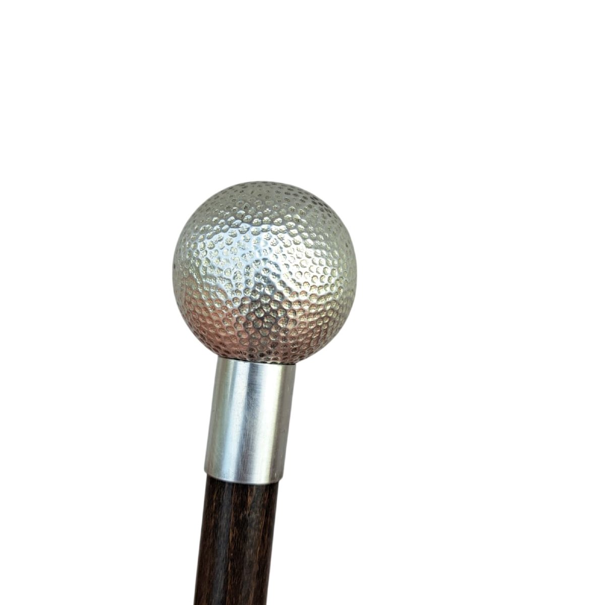 Antique Walking Stick With Silver Handle-photo-4