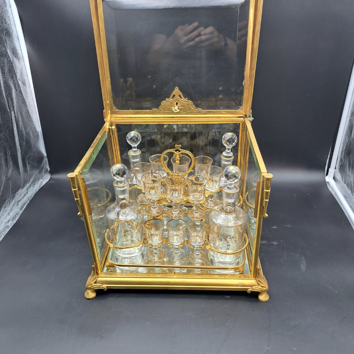 CABINET À LIQUEURS NAPOLÉON III, XIXE SIÈCLE-photo-3