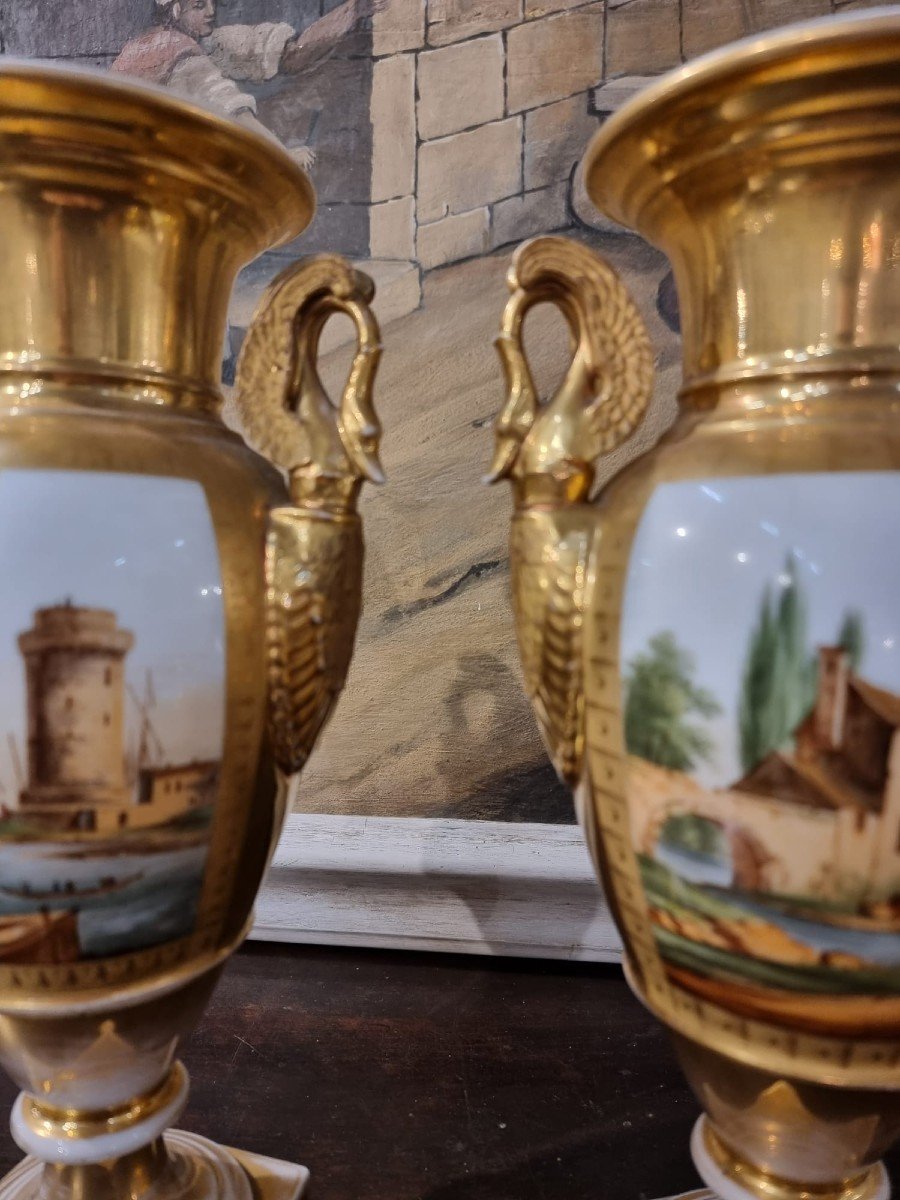 Beautiful Pair Of Porcelain Vases-photo-1