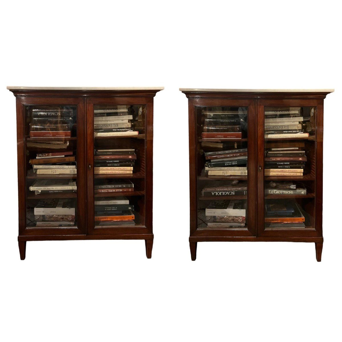 Pair Of Late 18th Century Bookcases
