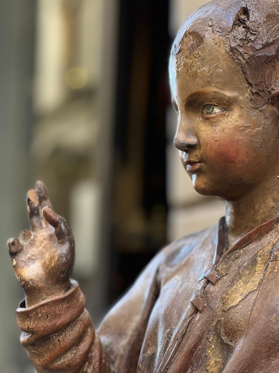 Sculpture Depicting Baby Jesus-photo-3