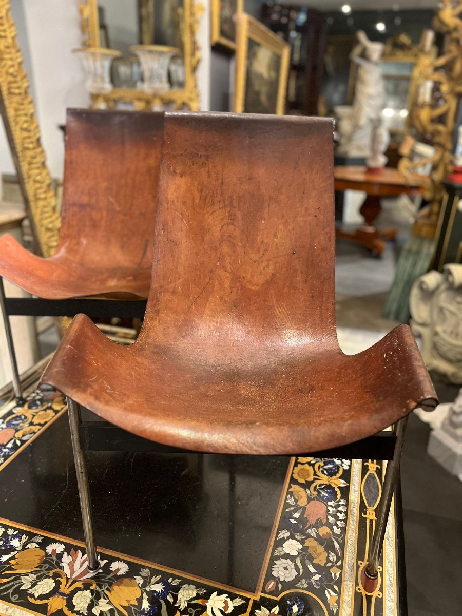Paire De Fauteuils T-chiar-photo-4
