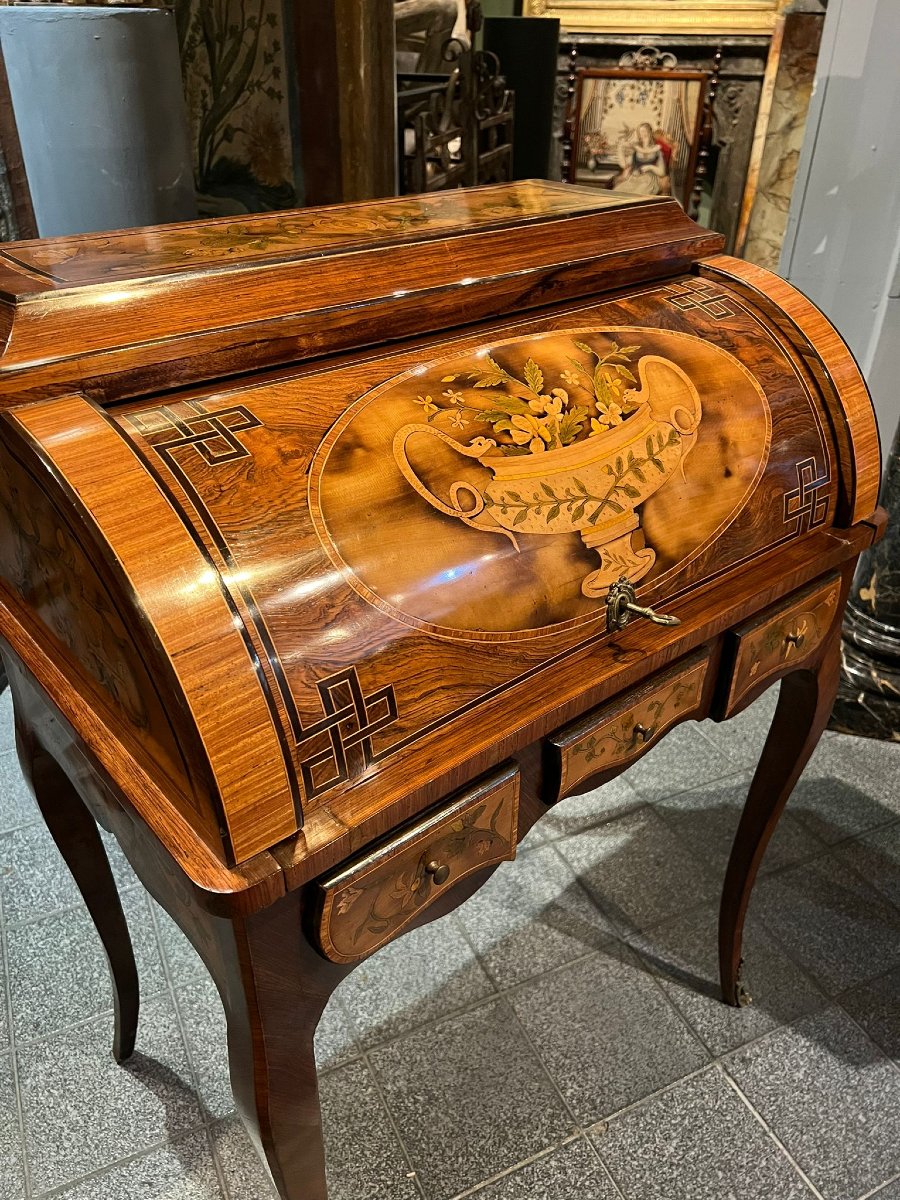 19th Century Roller Desk-photo-4